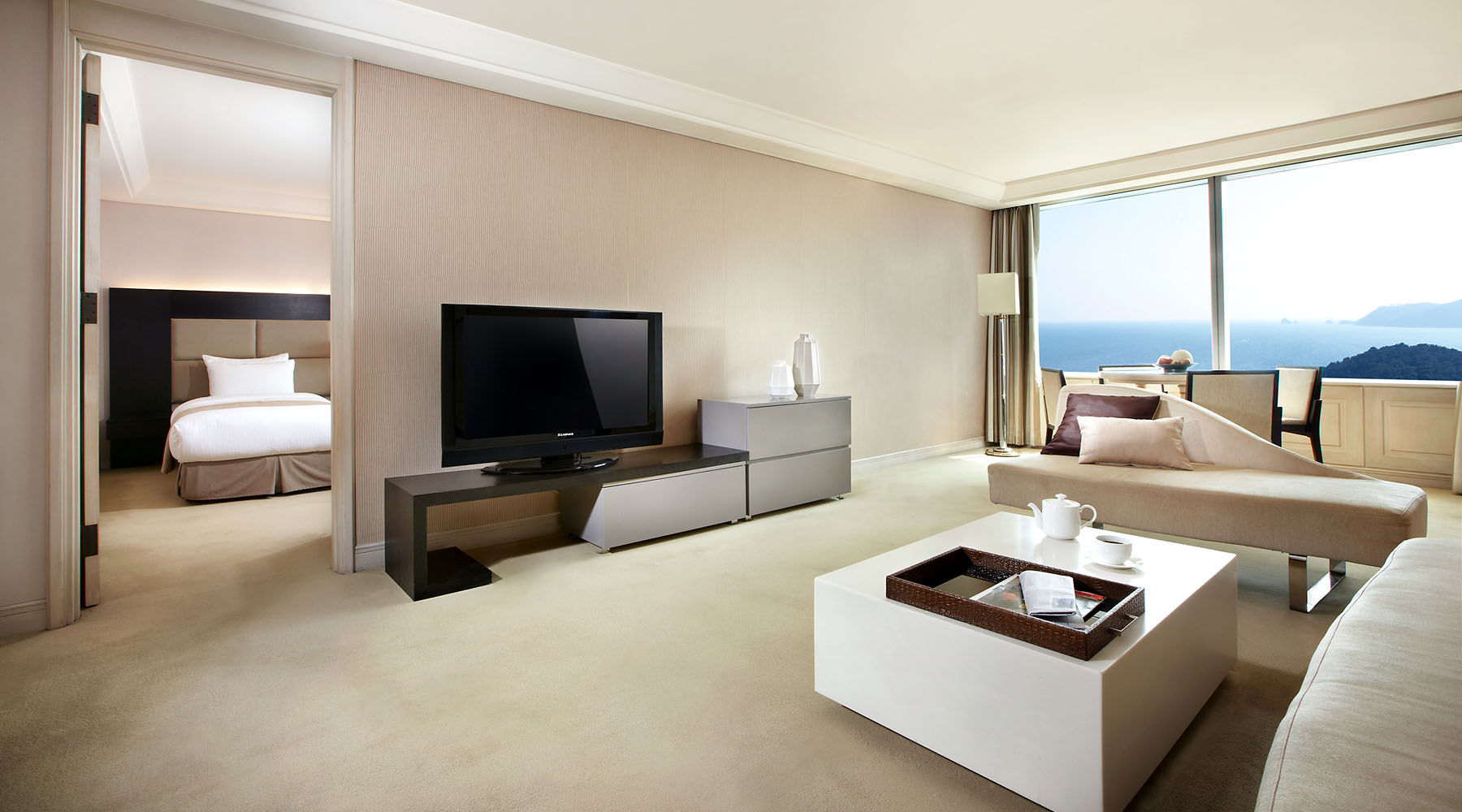 Haeundae Grand Hotel Busan Bilik gambar A suite at the hotel