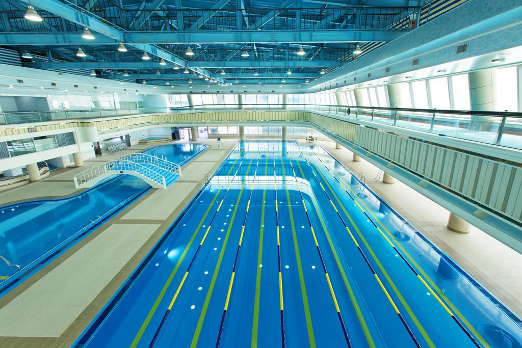 Haeundae Grand Hotel Busan Luaran gambar The 25m swimming pool