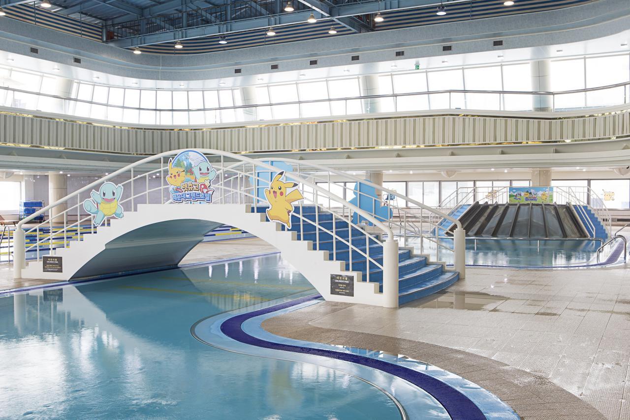 Haeundae Grand Hotel Busan Luaran gambar The interior of the water park