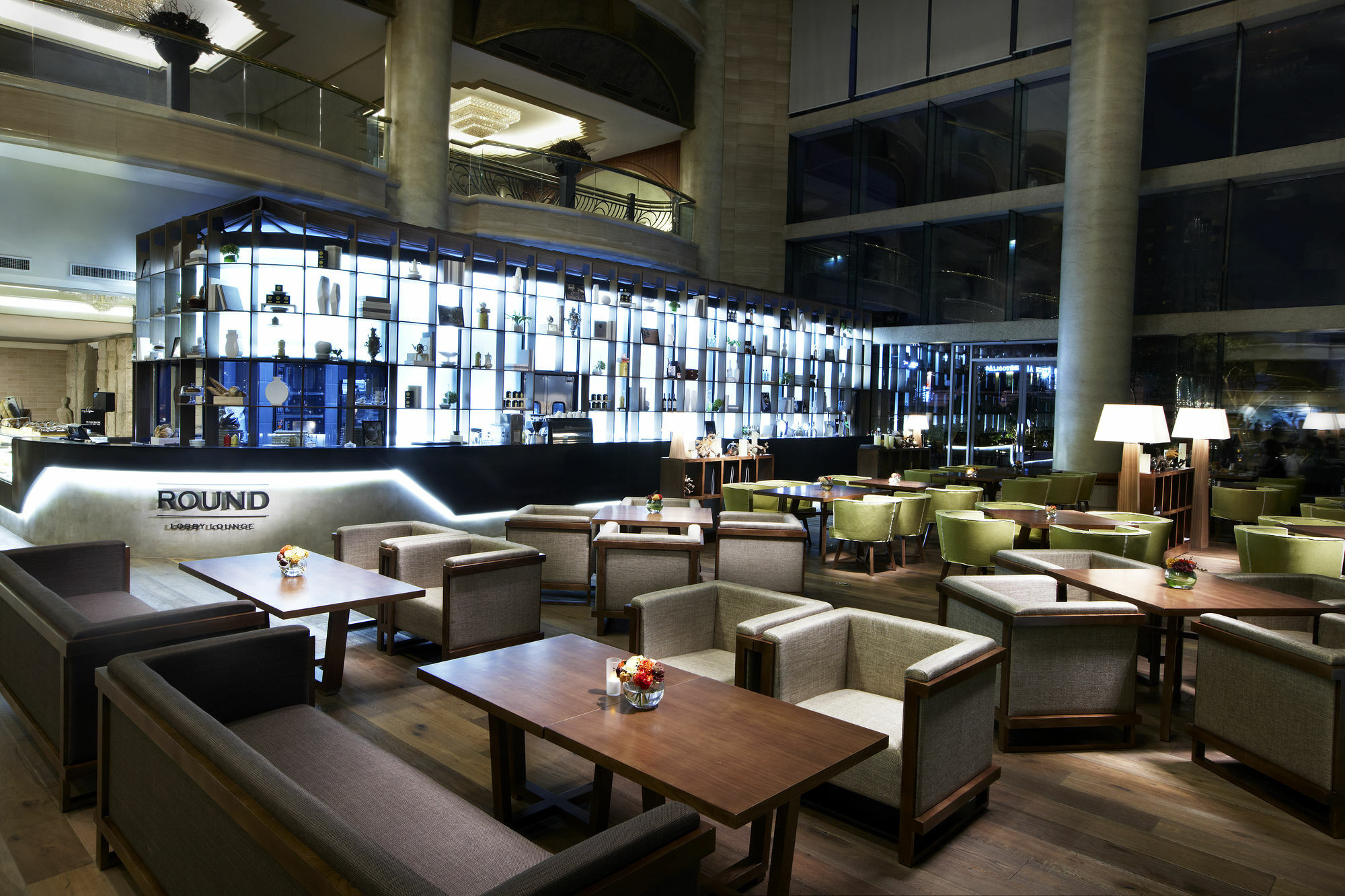 Haeundae Grand Hotel Busan Restoran gambar The lounge at the airport