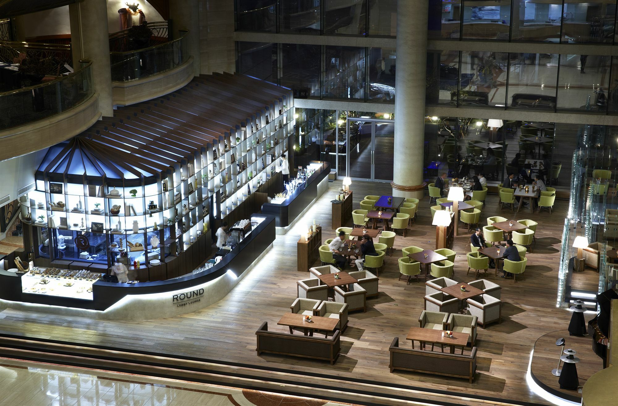 Haeundae Grand Hotel Busan Luaran gambar The lobby of the hotel